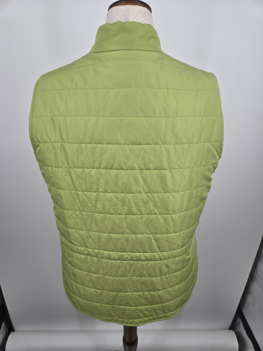 Coldwater Creek Light Green Quilted Vest XL (16) 8409 - Picture 2 of 5